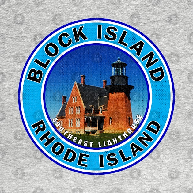 Block Island Rhode Island Southeast Lighthouse by TravelTime